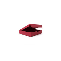 Box from Red Decorative Cardboard