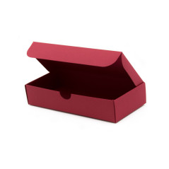 Gift Box from Red Decorative Cardboard