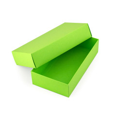 Светло-зеленая подарочная коробка 200x110x50 мм | Superbox