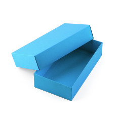Turquoise Two Piece Cardboard Gift Box
