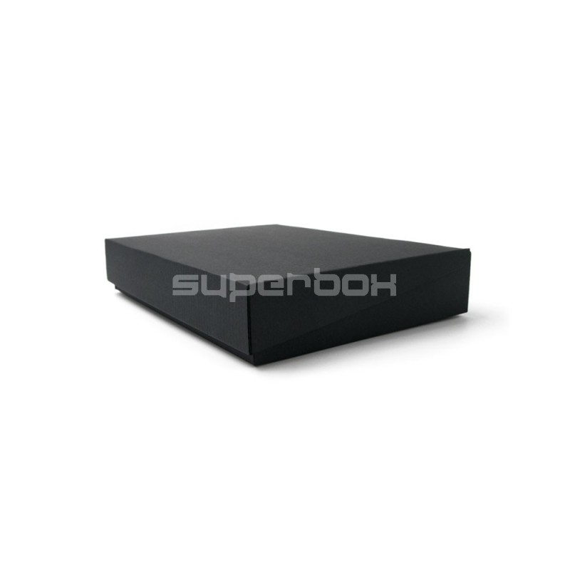 Black A5 Size Flip Lid Gift Box