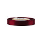 Slim Burgundy Satin Ribbon, 12 mm Width