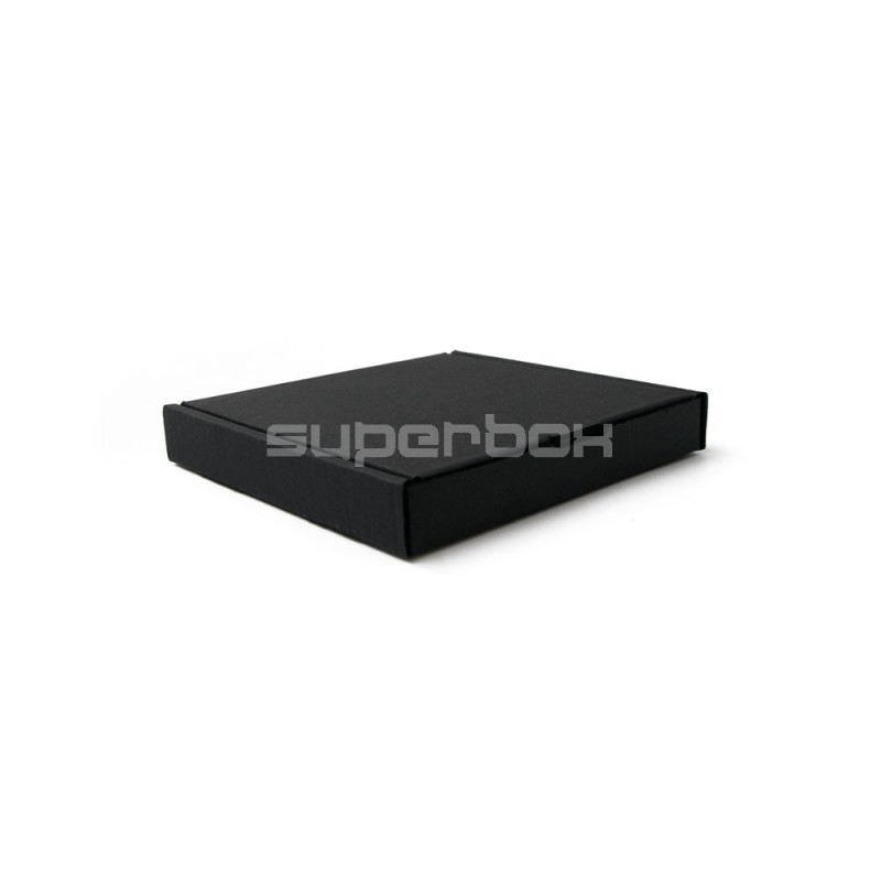 Square 15mm Height Black Matt Box