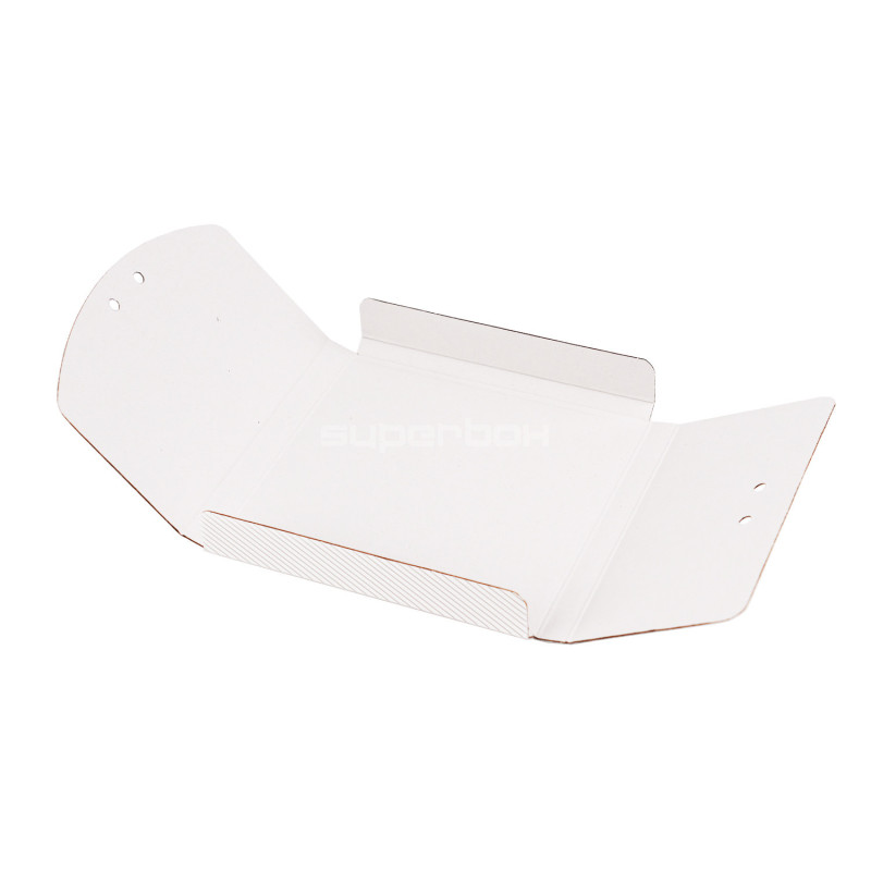 Small White Envelope with Gold Lines Tied With a Ribbon