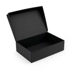 A4 Format Black Flip Lid Box