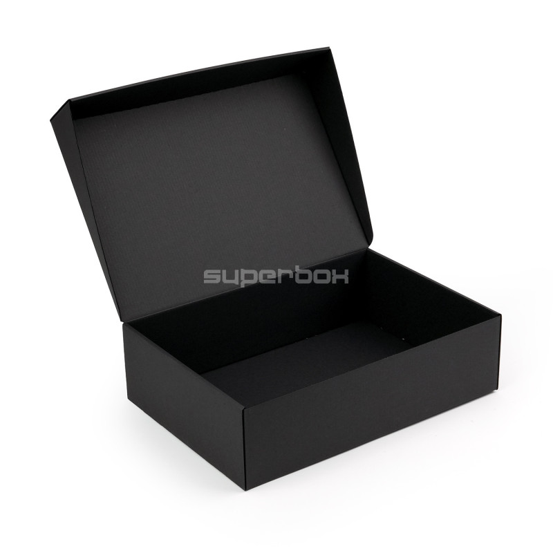 A4 Format Black Flip Lid Box