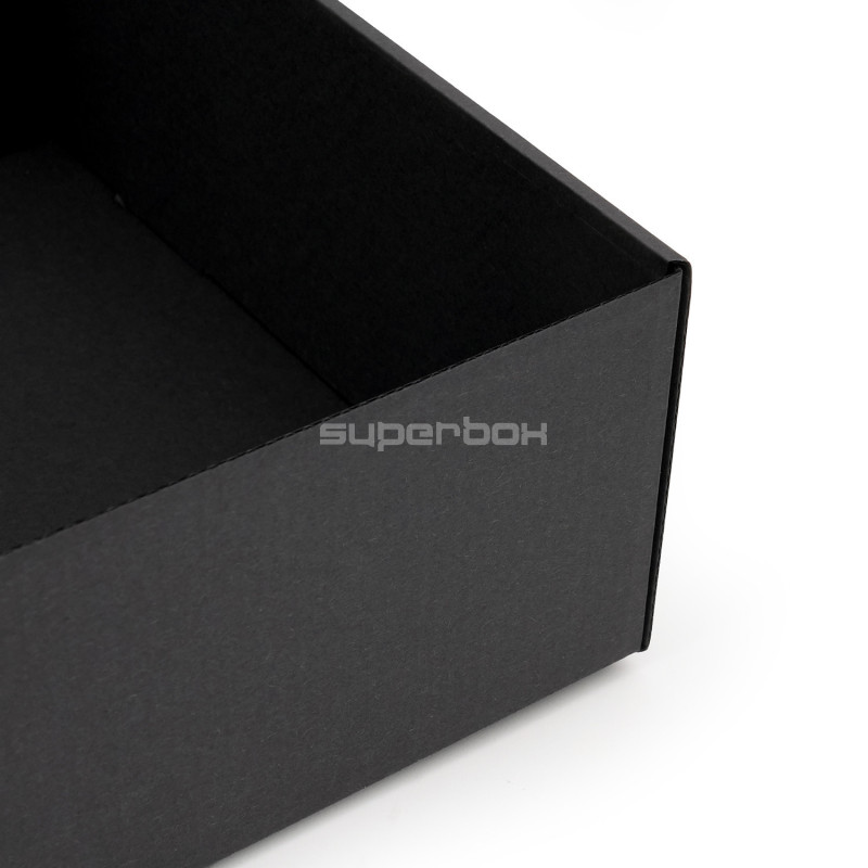 A4 Format Black Flip Lid Box