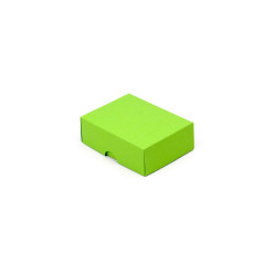 Подарочная коробка из картона, светло-зелёная | 95x70x30 мм | Superbox