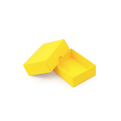 Yellow 2-PC Small Rectangle Gift Box