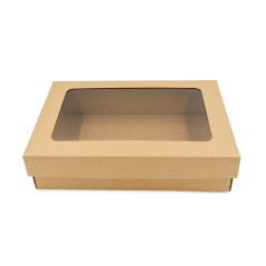 Brown Base-Lid Gift Box