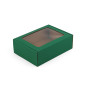 Green Color A5 Format Gift Box with Window