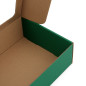 Green Color A5 Format Gift Box with Window