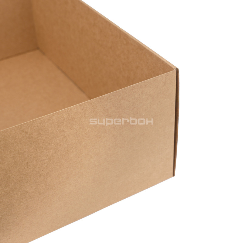 Very Large Brown Quick Closing Gift Box