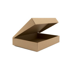 Eco-friendly Brown Flip Lid Gift Box of A5 Size