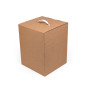 Example of a box with a white plastic handle Example of a box with a white plastic handle