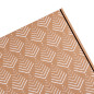Brown A4-sized box with a Christmas tree pattern, 305×215×85 mm