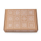 Brown A4 Box with Ethnic Motifs | 305x215x85 mm | Superbox Brown A4 Box with Ethnic Motifs | 305x215x85 mm | Superbox