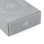 Grey A4 Box with Minimalist Winter Ornaments, 305x215x85 mm Grey A4 Box with Minimalist Winter Ornaments, 305x215x85 mm