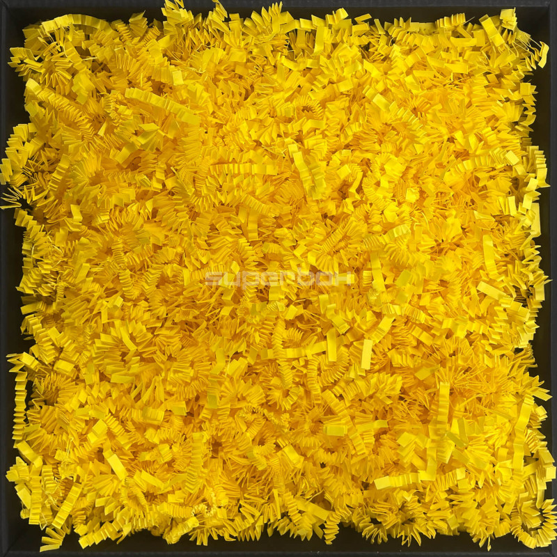Cieta dzeltena smalcināta papīra pildījums – 4 mm, 1 kg