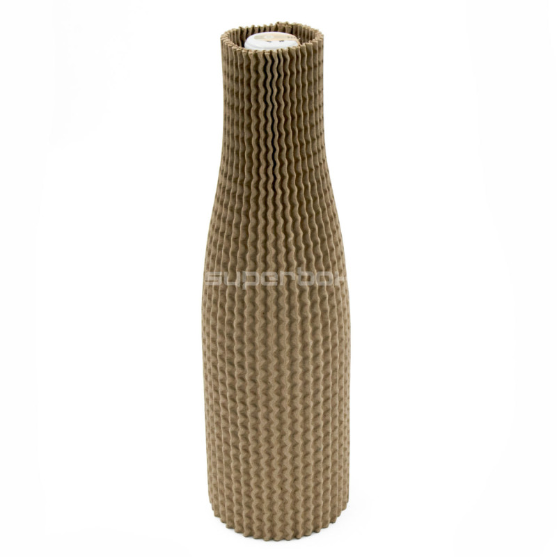 Corrugated Cardboard Bottle Protection Sleeve 30 cm