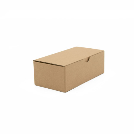 Popular Brown Retail Style Box with Envelope Locking Base