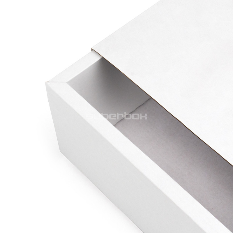 White Gift Box with a Sleeve