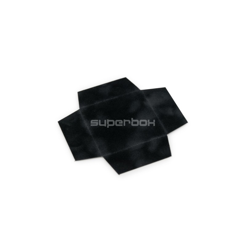 Black Velvet Insert for the Box 70x70x50 mm