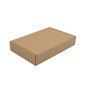 Brown Rectangular Gift Box of 5 cm Height