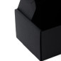 Small Black Pizza Box Style Postal Box