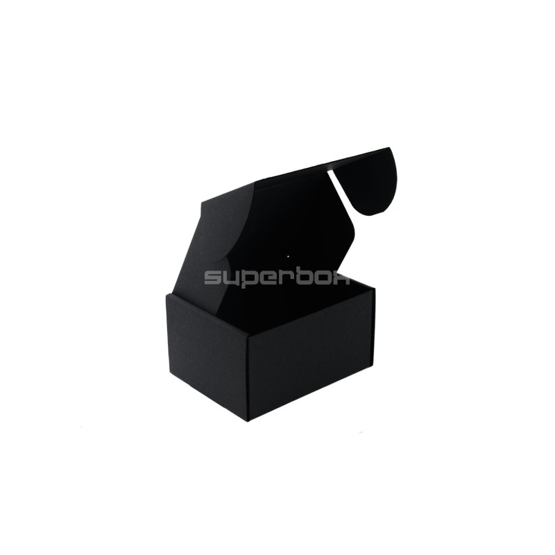 Small Black Pizza Box Style Postal Box