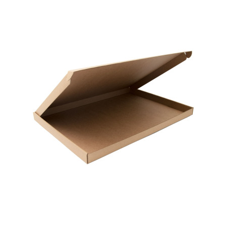 Brown Flat A4 Gift or Postal Box