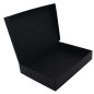 Flip Lid Black Gift Box of A4 Size