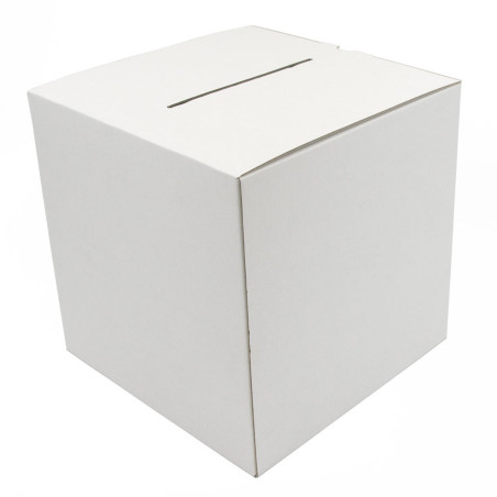 Huge Ballot Box From Corrugated Cardboard of Height 60 cm