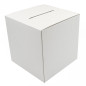 Huge Ballot Box From Corrugated Cardboard of Height 60 cm