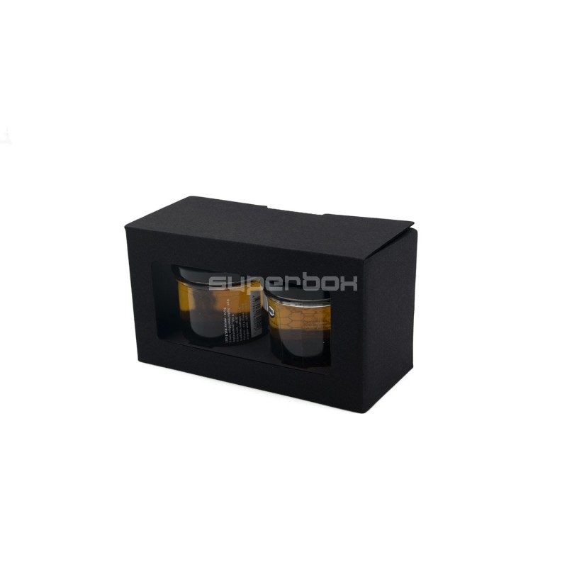 Original Black Gift Box for Two Jars