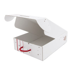 White Suitcase Style Gift Box