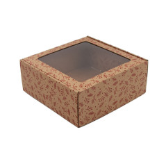 Brown Large Square Gift Box