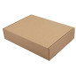 Brown Gift Box for Textile, Plaid or Bedding