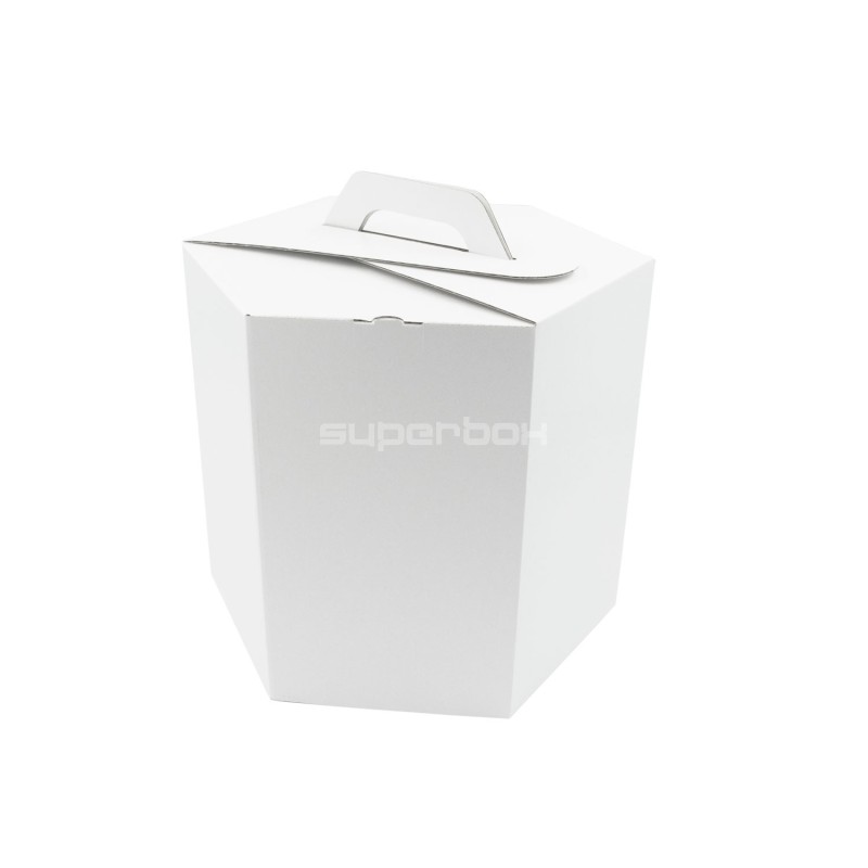 White Gift Box for Lithuanian Tree Cake, 280 mm Height