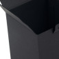 Black Cube Gift Box with Quick Lock