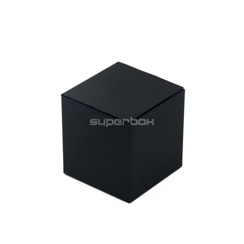 Black Box - Cube for Packing Souvenirs