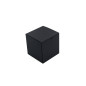 Black Cube Box with Black Internal Colour