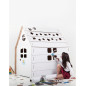 Big Corrugated Board Playhouse for Children STARS