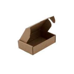 Brown Box for Packing Small Items Closed