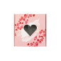 Pink St. Valentine's Day Box with Clear Heart Window