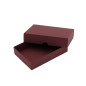 Small Burgundy Box with a Lid