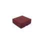 Burgundy 2-PC Small Square Gift Box from Cardboard