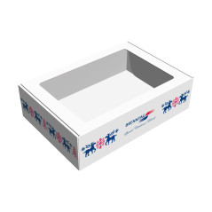 Custom Print for 21509 Boxes with PVC Window