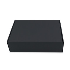 Black A4 Size Gift Box Folded