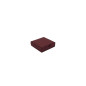 Small Square Gift Box from Burgundy Decorative Cardboard